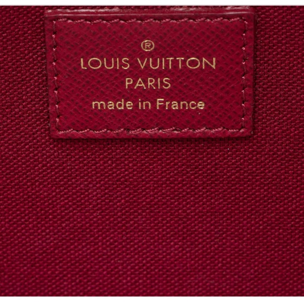 Louis Vuitton Dark Brown Monogram Clutch Crossbody Chain Missing #SP2298 - Picture 6 of 11